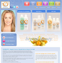 Bomburry hair care, skin care products