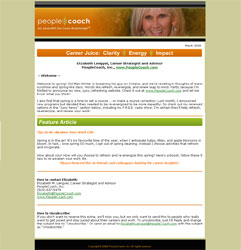 Example of a Newsletter Design